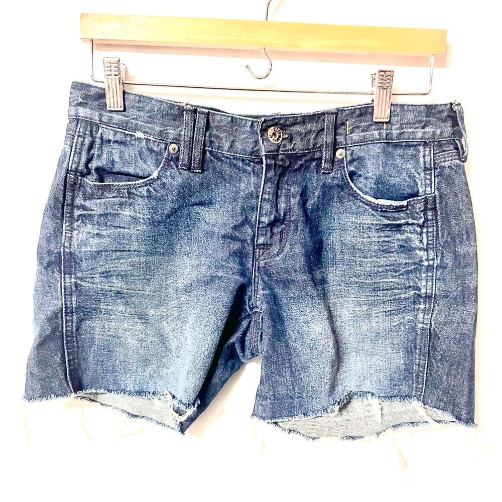 Madewell mid rise jean shorts